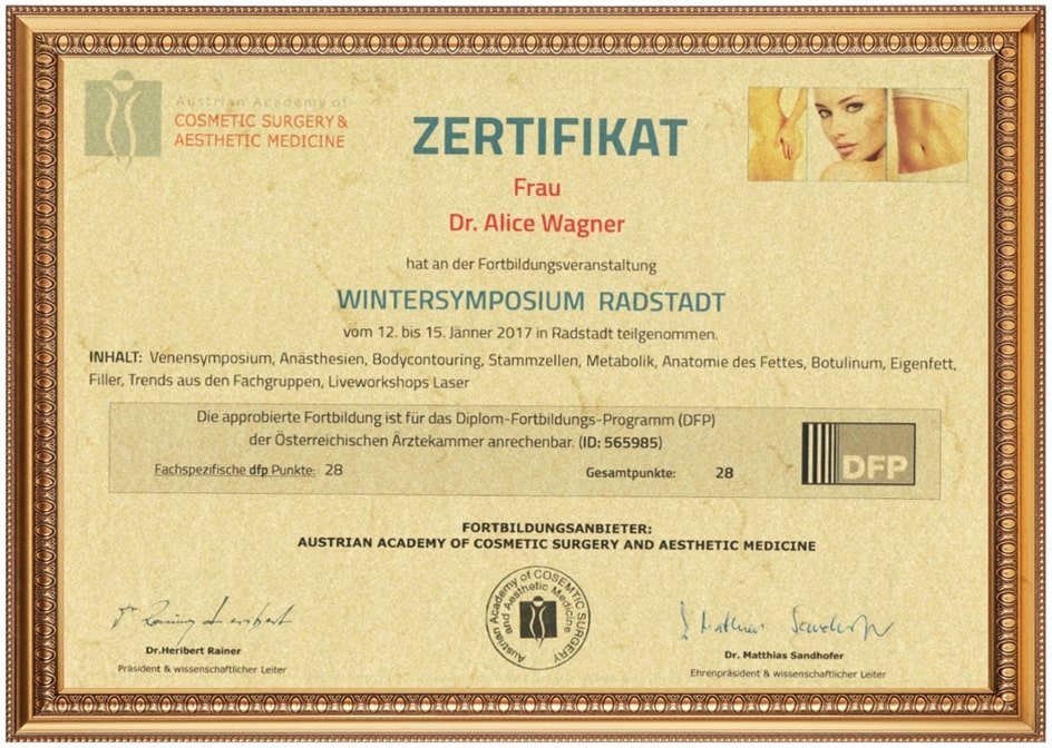 Einblick in die Ordination Dr. Alice Wagner