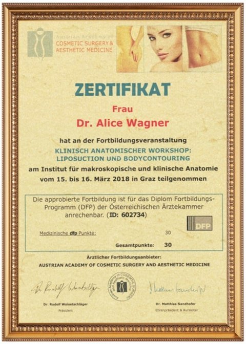 Einblick in die Ordination Dr. Alice Wagner