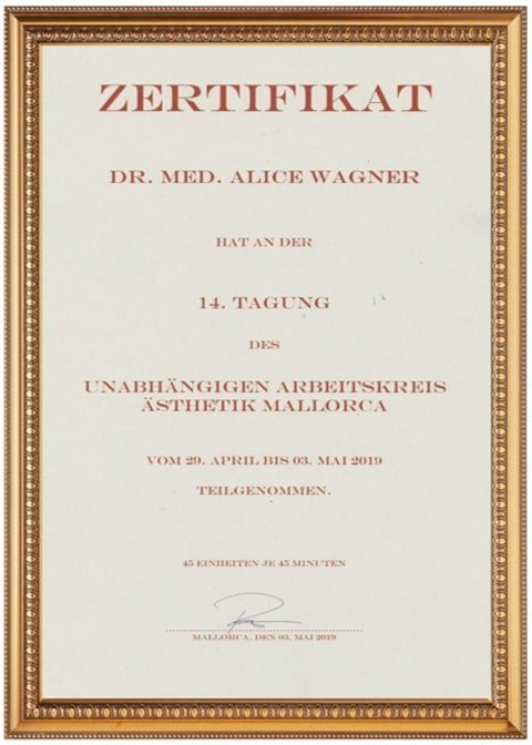 Einblick in die Ordination Dr. Alice Wagner