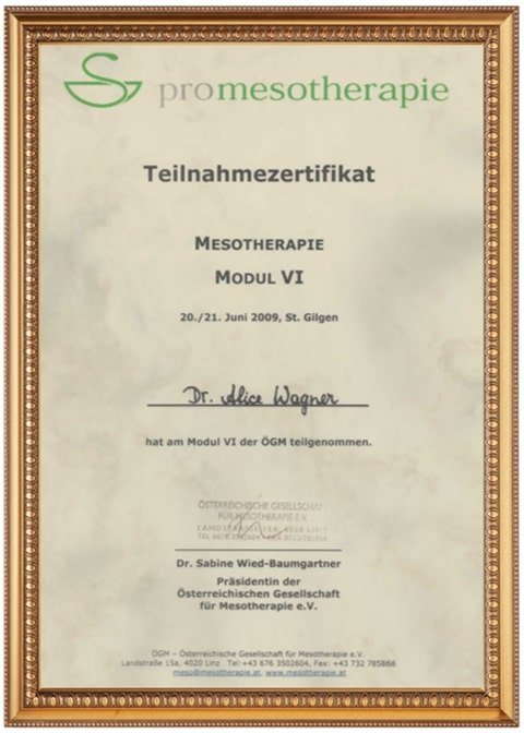 Einblick in die Ordination Dr. Alice Wagner